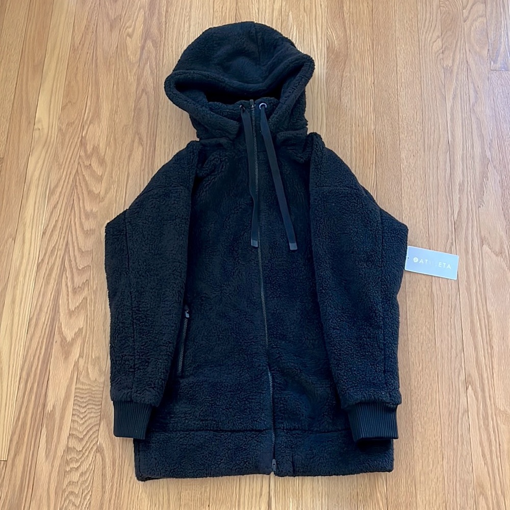 Athleta Oversized Fuzzy Jacket